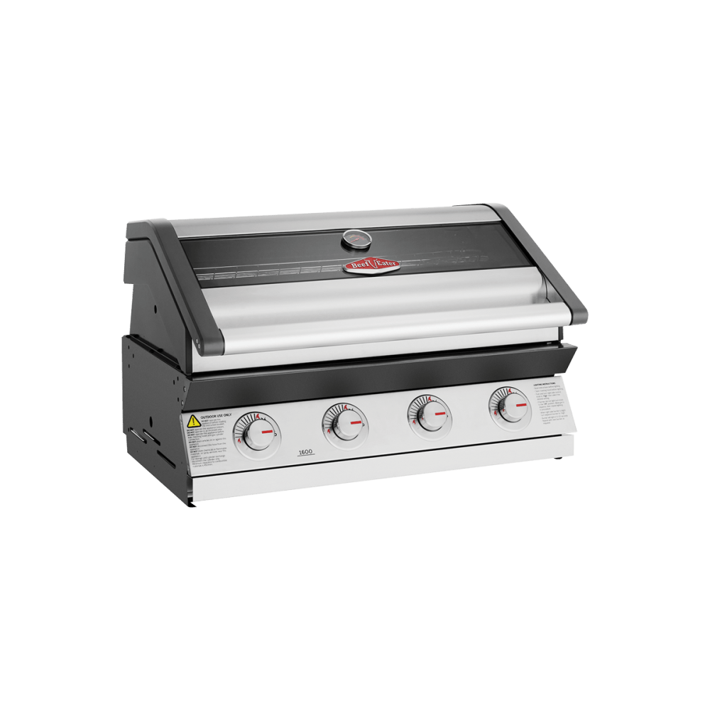 BeefEater 1600 Series Stainless Steel 4 Burner Built In BBQ