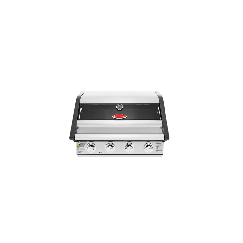 BeefEater 1600 Series Stainless Steel 4 Burner Built In BBQ