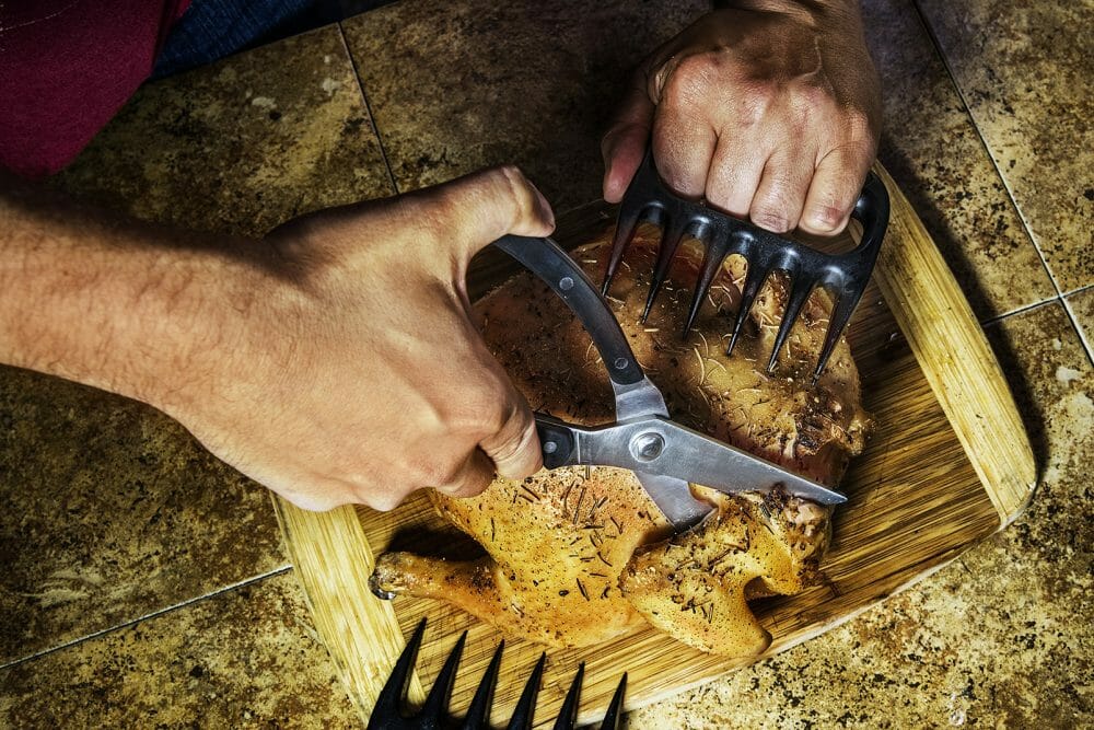 Oklahoma Joes Blacksmith Meat Shears - Image 4