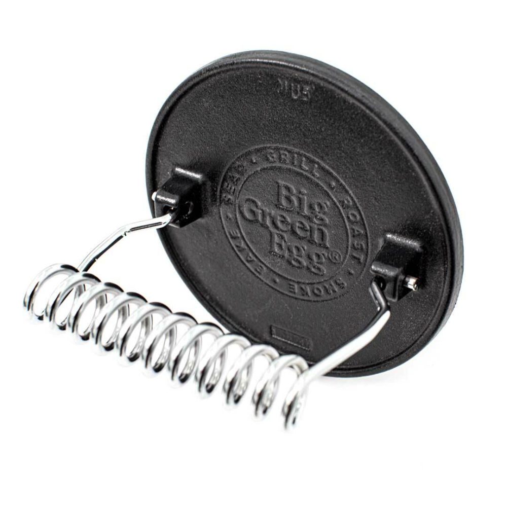 Big Green Egg Cast Iron Burger Press 6.5 Inch - Image 3