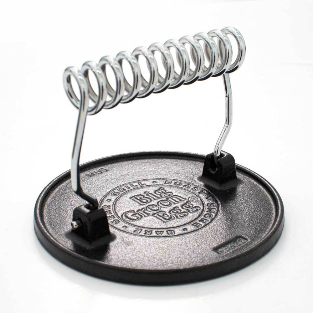 Big Green Egg Cast Iron Burger Press 6.5 Inch - Image 2
