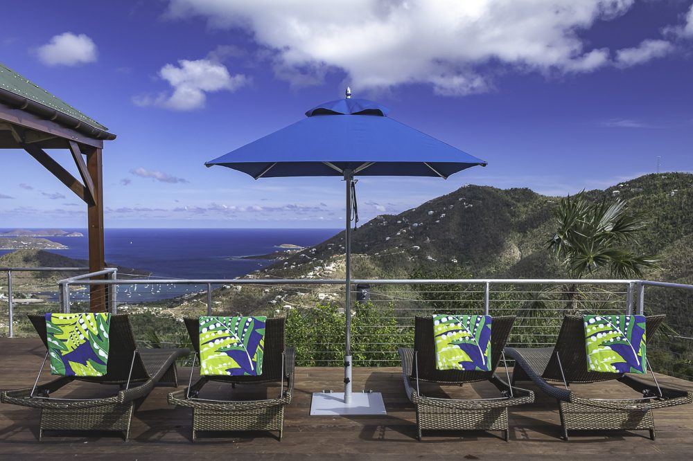 Instant Shade Umbrellas Greenwich 2.5X3.4m Rectangle - Natural - 50mm - Image 4