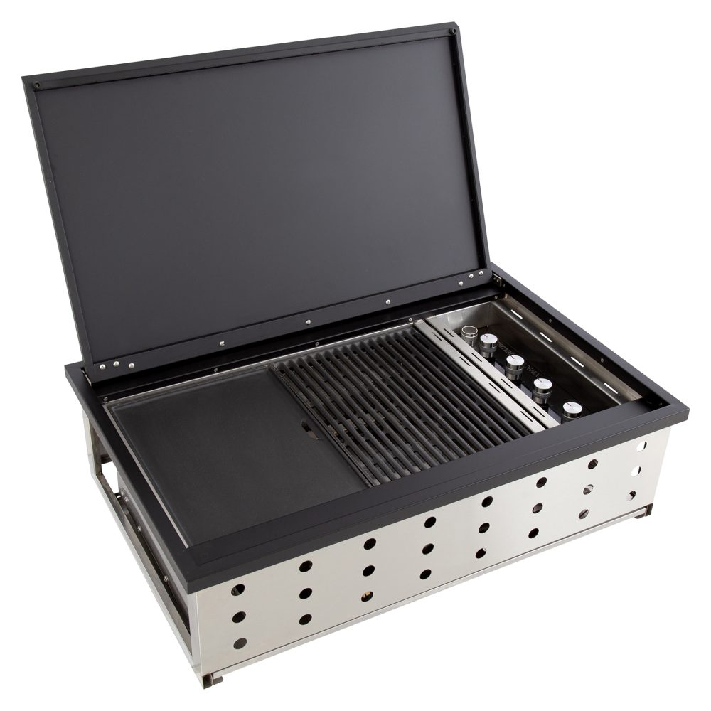 Gasmate - 4B Phoenix Black Drop-In BBQ