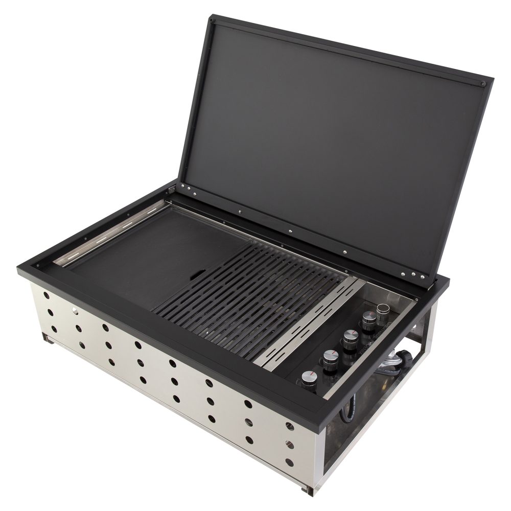 Gasmate - 4B Phoenix Black Drop-In BBQ