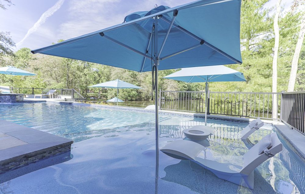 Instant Shade Umbrellas Greenwich 2.5X3.4m Rectangle - Natural - 50mm - Image 3