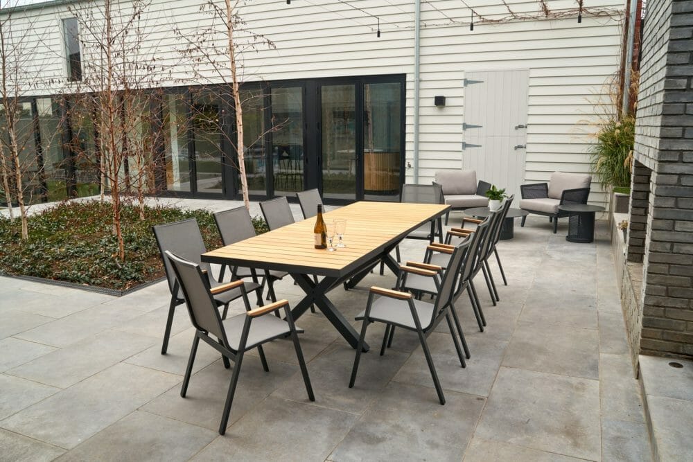 Melton Craft Santiago Teak Extension Table 265x100