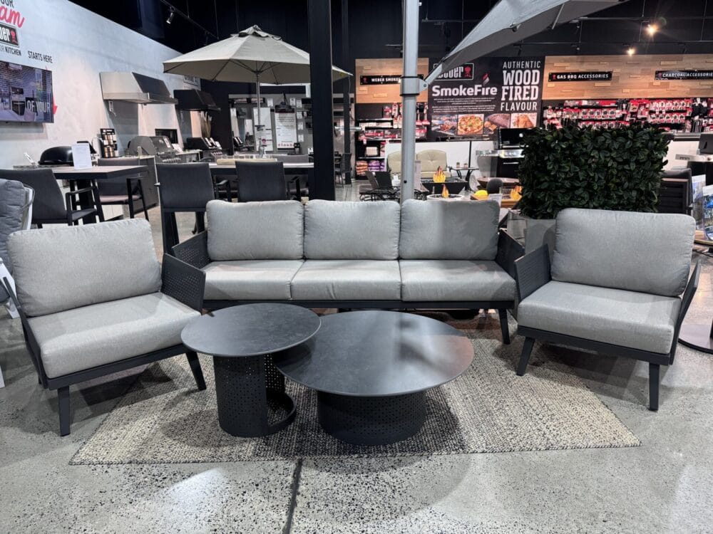 Melton Craft Brussels 5 Pce Lounge Setting - Floor Stock South Morang