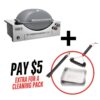 Weber Built-in Q+ Premium 3600N+ - Smoke Grey Natural Gas