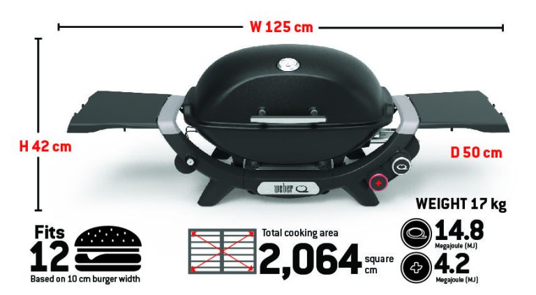 Weber Q+ Premium 2800N+ - Flame Red