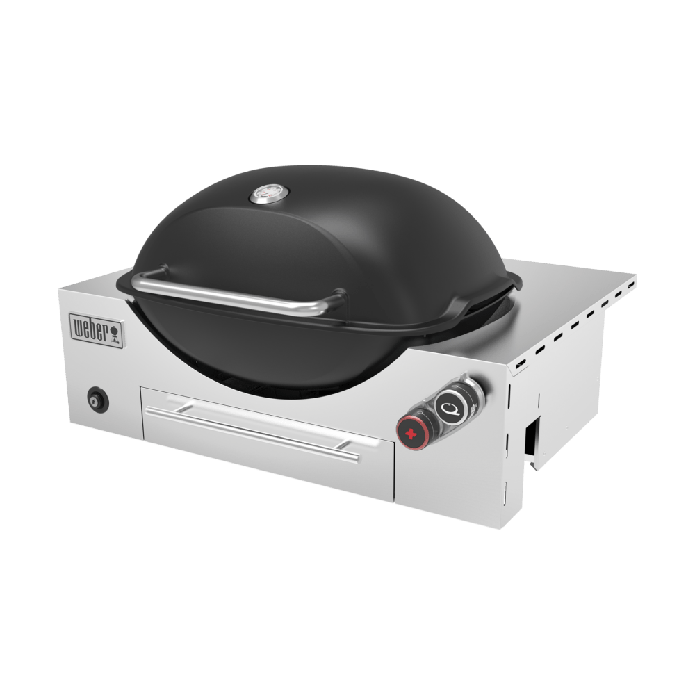 Weber Family Q+ Premium 3600N+ - Midnight Black