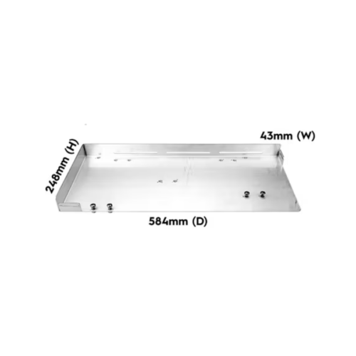 BeefEater - Side Heat Shield for Series 1200 Built-in Barbecue