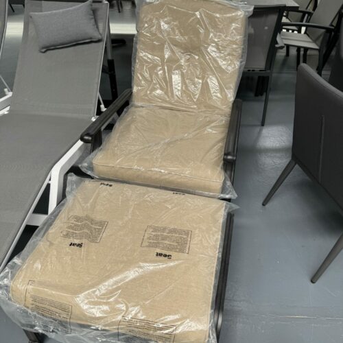 Melton Craft - Nassau Chaise & Ottoman - Ex-Display/Floor Stock