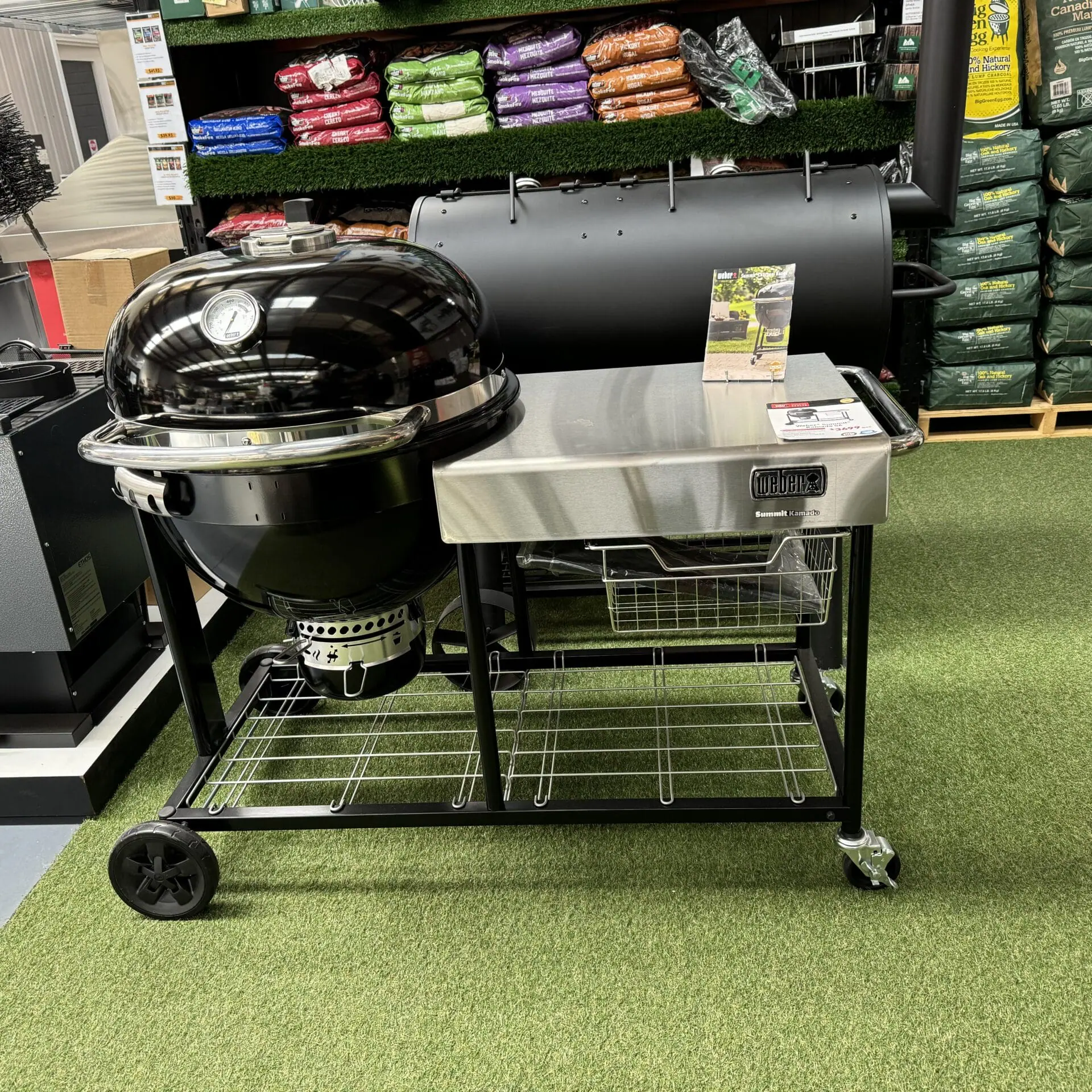 Weber Summit Charcoal Grilling Centre Floor Stock