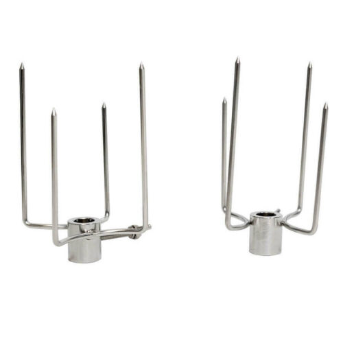 Flaming Coals - Spit Prongs - 22mm Round Stainless Steel