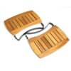 Big Green Egg Mates Acacia - Set of 2 inc bracket - suit Meduim - 44 x 28cm