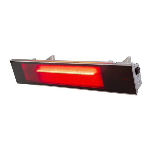 Excelair 2.2kw Outdoor Radiant Heater Wall Mount Ceramic Glass