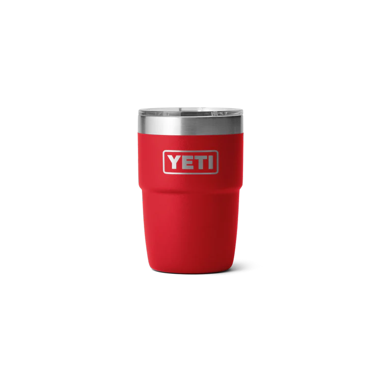 Yeti Rambler 8oz Stackable Cup - Rescue Red