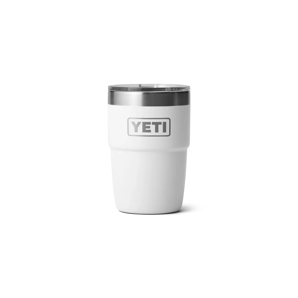 Yeti Rambler 8oz Stackable Cup - Rescue Red - Image 3