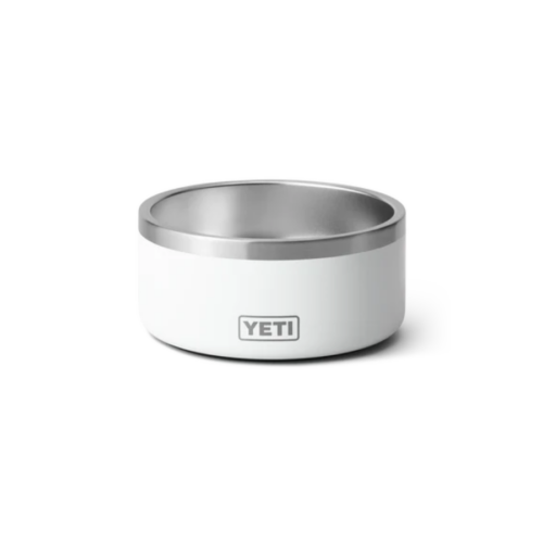 Yeti Boomer 4 Dog Bowl - White