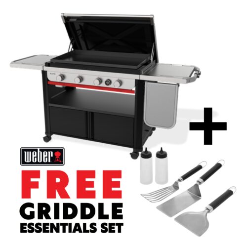 Weber Slate Premium Griddle (36in) - With Free Essentials Griddle Set