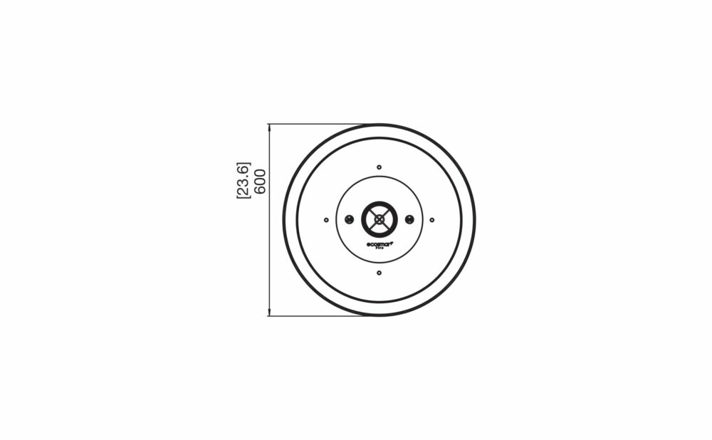EcoSmart Mix 600 Bone with AB3 burner - Floor Stock - Image 4