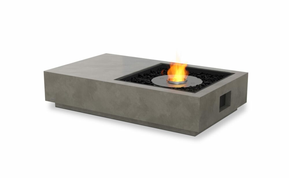 EcoSmart Fire - Manhattan 50 Fire Pit Table Natural Finish - Floor Stock South Morang - Image 2