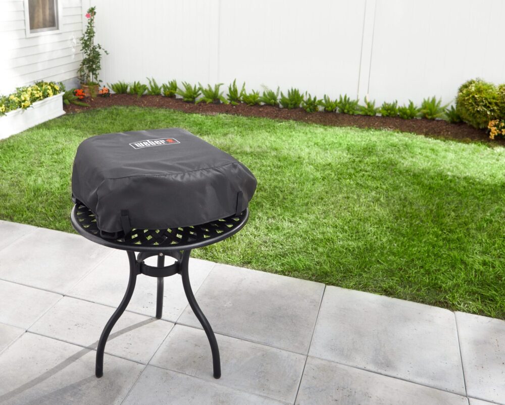 Weber Slate Tabletop 17in Griddle Cover - Image 3