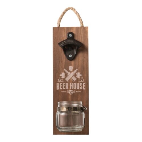 Avanti Bottle Opener with Jar Cap Catcher