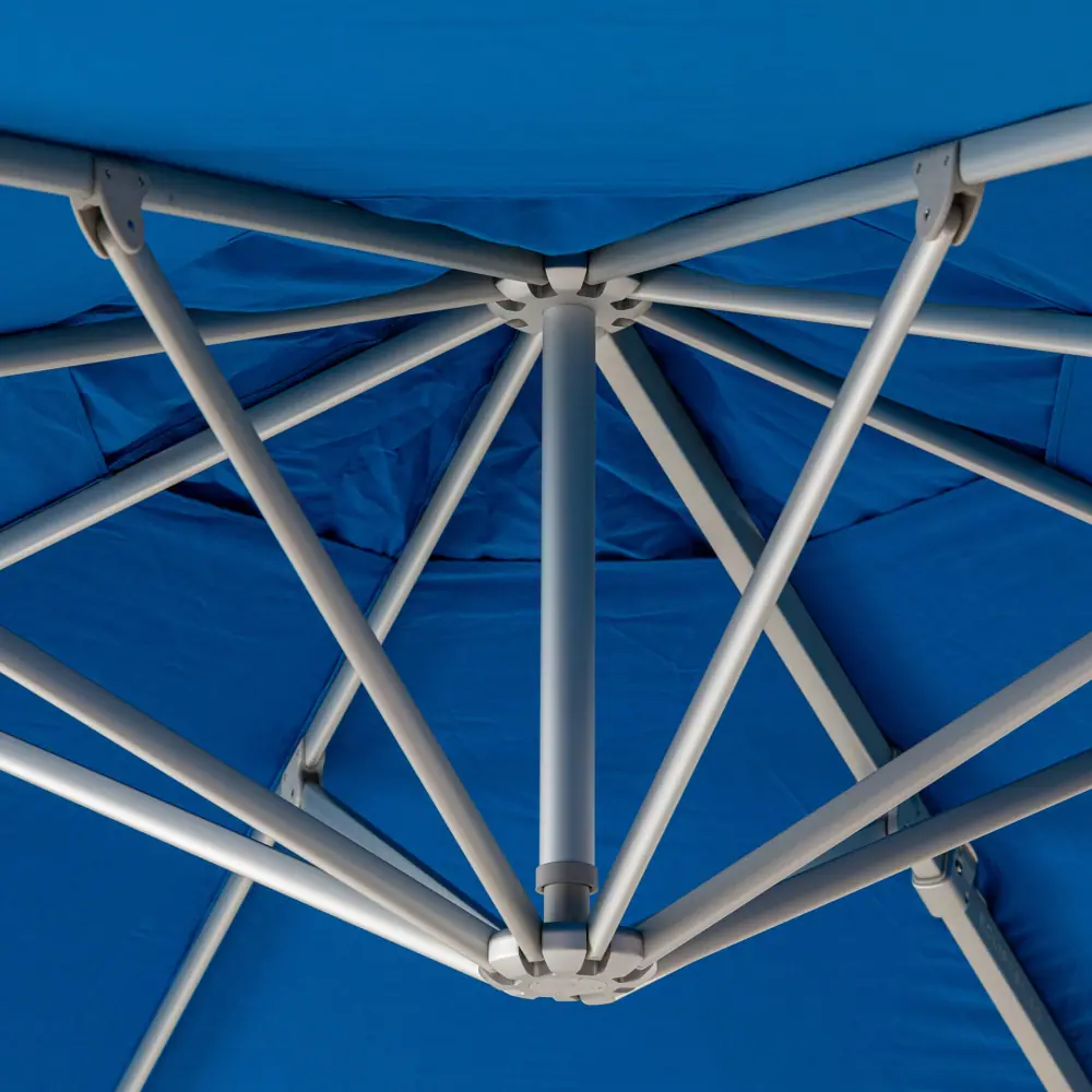 Instant Shade Umbrellas Eclipse v4 3m Square inc Matching Cover - Smoked Tweed - Image 7