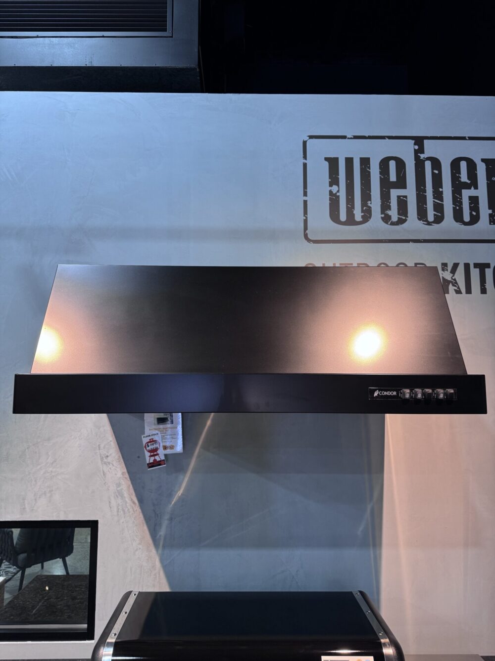 Condor Baltimore Rangehood 1200mm Triple Motor Wall Mounted - FLOOR STOCK