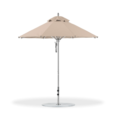 Instant Shade Umbrellas Greenwich 2.5X3.4m Rectangle - Natural - 50mm
