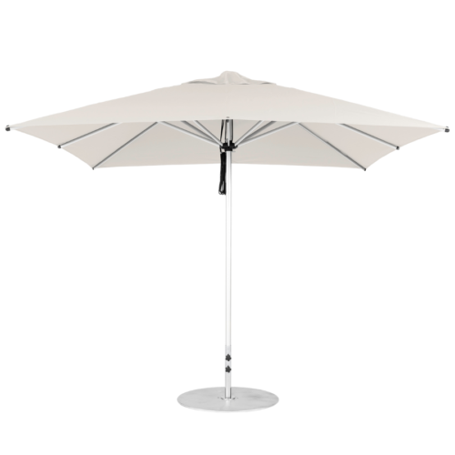 Instant Shade Umbrella Monaco - 3m Square - Acrylic + Free Cover - Natural