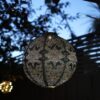 LUMIZ Solar Lantern Round 30 Petrol