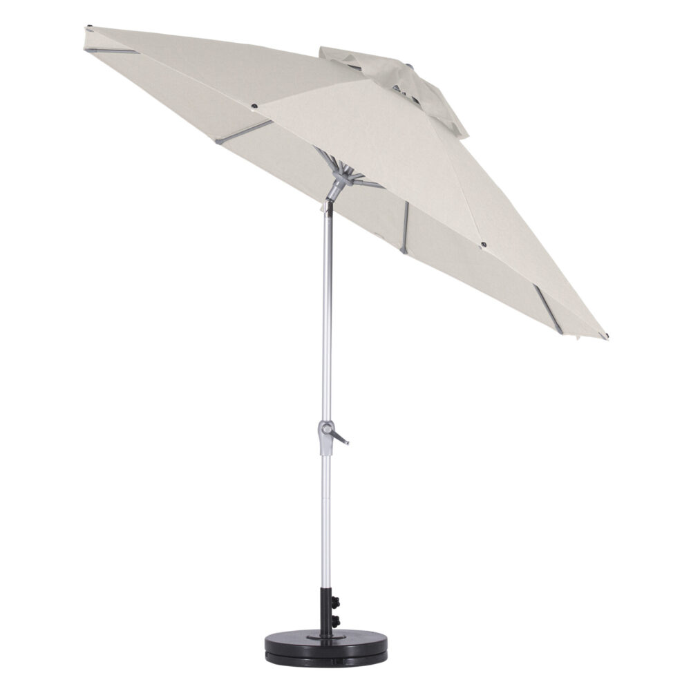 Instant Shade Umbrella - Monterey - 2.7m Octagonal - Acrylic + Free Cover - Natural - Image 2