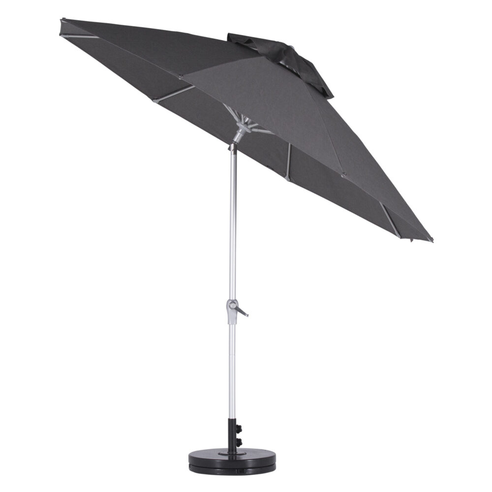 Instant Shade Umbrellas Monterey 2.7m Octagonal Acrylic inc Matching Cover - Smoked Tweed - Image 2