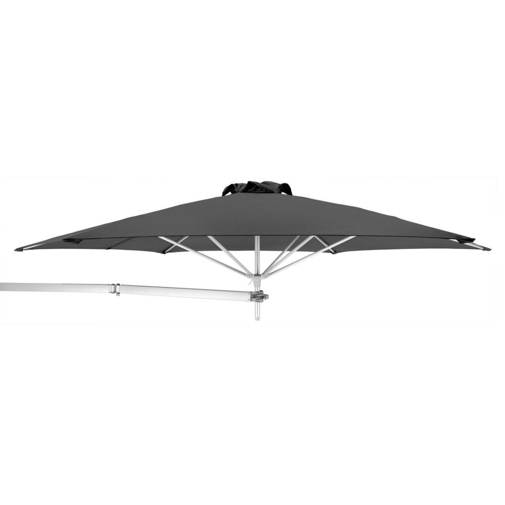 Instant Shade Umbrellas Paraflex 1.9m Square with Free Cover - Smoked Tweed