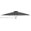 Instant Shade Umbrella Paraflex - 1.9m Square with Free Cover - Acrylic Smoked Tweed
