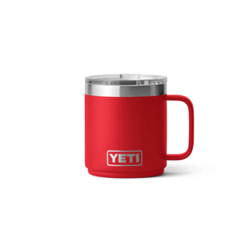 Yeti Rambler 10oz Mug with Magslider Lid - Rescue Red