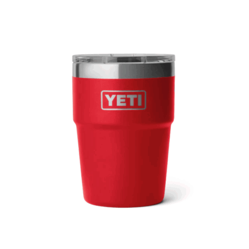Yeti Rambler 16oz Stackable Cup - Rescue Red