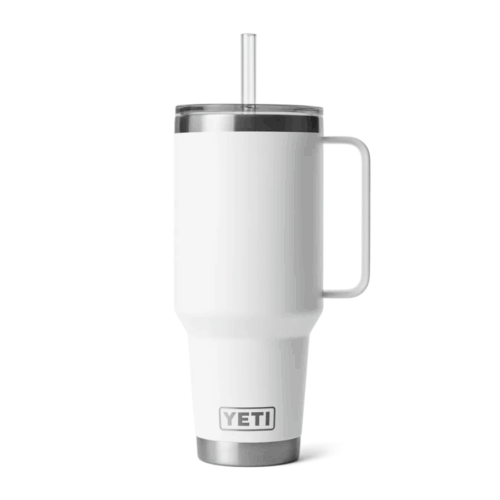 Yeti Rambler 42oz Straw Mug - White