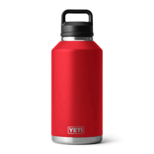 Yeti Rambler 64oz Bottle with Chug Cap - Rescue Red