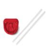 Yeti Rambler Bottle Replacement Straw Cap 3.0 - Rescue Red - Image 3