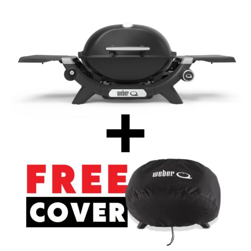 Weber Baby Q 1200n - Black with Free Cover
