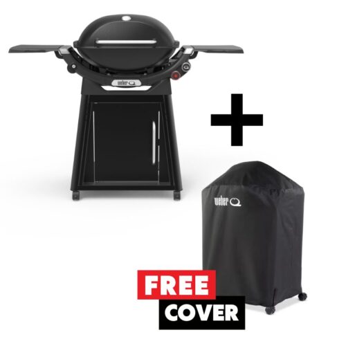 Weber Family Q 3200n+ - Charcoal with Free Cover
