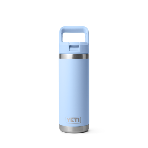 Yeti Rambler 18oz Straw Bottle - Big Sky Blue