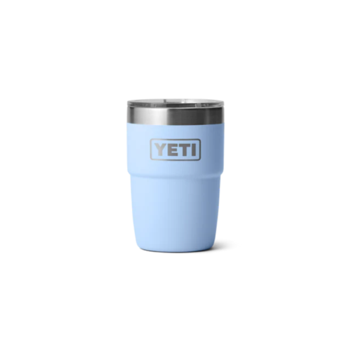 Yeti Rambler 8oz Stackable Cup - Big Sky Blue