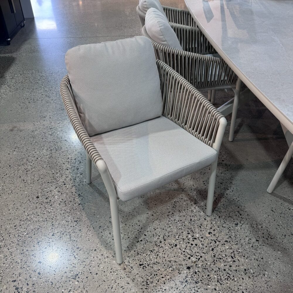 Melton Craft Tuscany Table with 8 x Augusta Tub Chairs - Floor Stock South Morang - Image 2