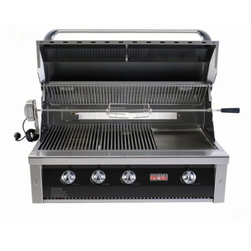 GrandFire 42inch Deluxe Built in - Black Fascia - NG