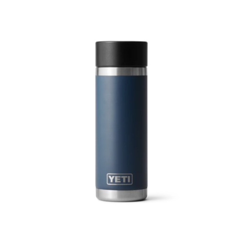 Yeti Rambler 18oz Bottle with Hot Shot Cap - Navy