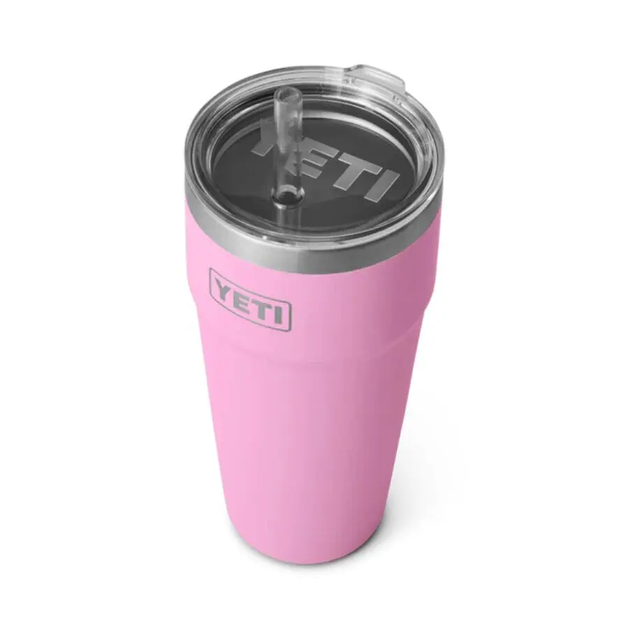 Yeti Rambler 26oz Straw Cup - Power Pink - Image 2